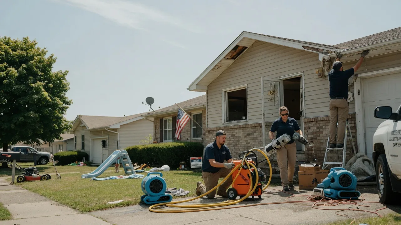 Water Damage Restoration in New Town, ND near me